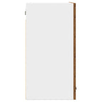 vidaXL Küchen-Wandschrank Lyon mit Glastüren Altholz-Optik 60x31x60 cm