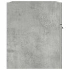 vidaXL Waschbeckenschrank Betongrau 41x38,5x46 cm Holzwerkstoff