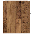 vidaXL Waschbeckenschrank Altholz-Optik 41x38,5x46 Holzwerkstoff