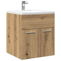 vidaXL Waschbeckenschrank Artisan-Eiche 41x38,5x46 Holzwerkstoff