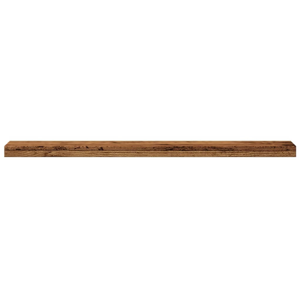 vidaXL Wandregale 4 Stk. Altholz-Optik 40x10x1,5 cm Holzwerkstoff