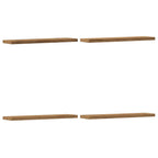 vidaXL Wandregale 4 Stk. Artisan-Eiche 40x10x1,5 cm Holzwerkstoff