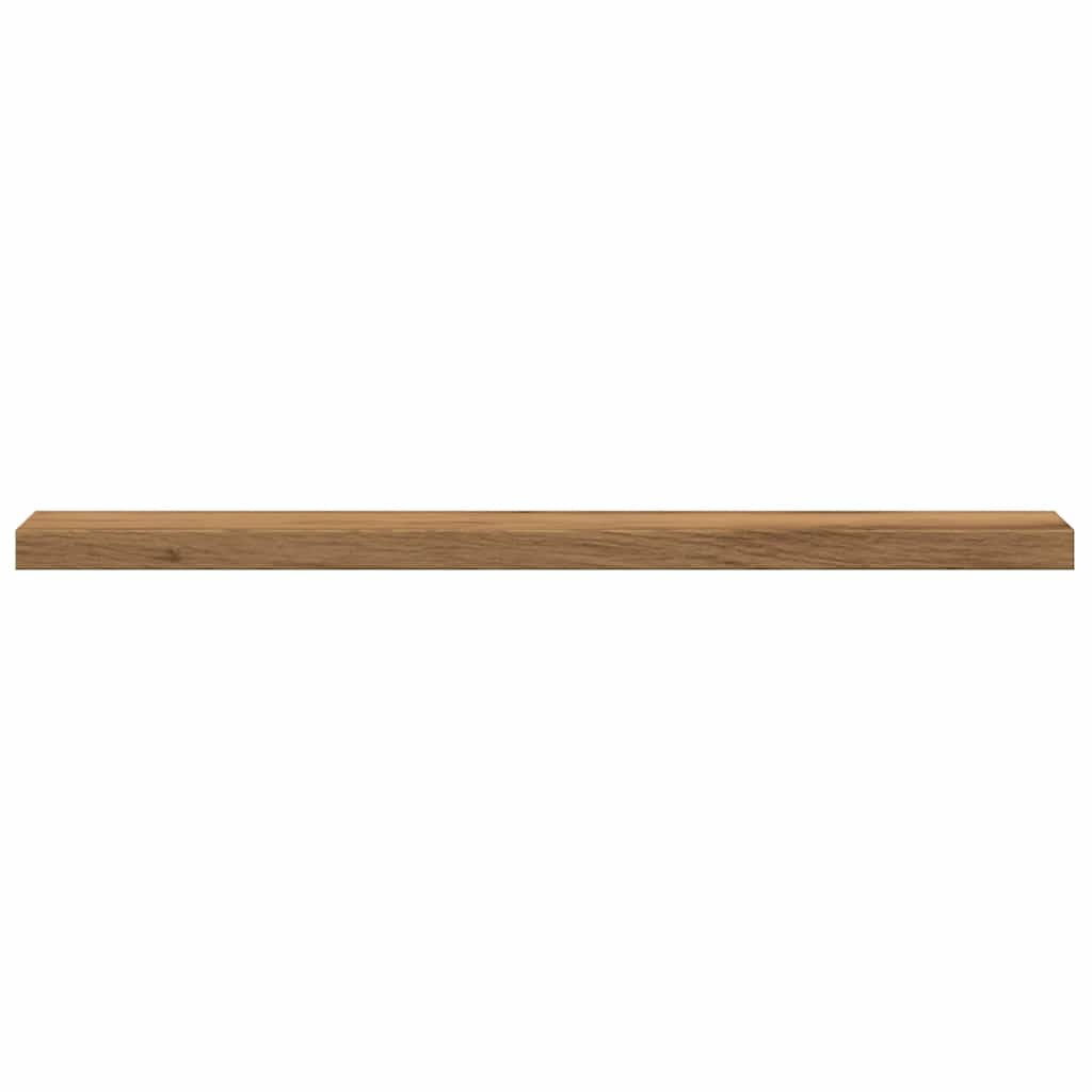 vidaXL Wandregale 4 Stk. Artisan-Eiche 40x10x1,5 cm Holzwerkstoff