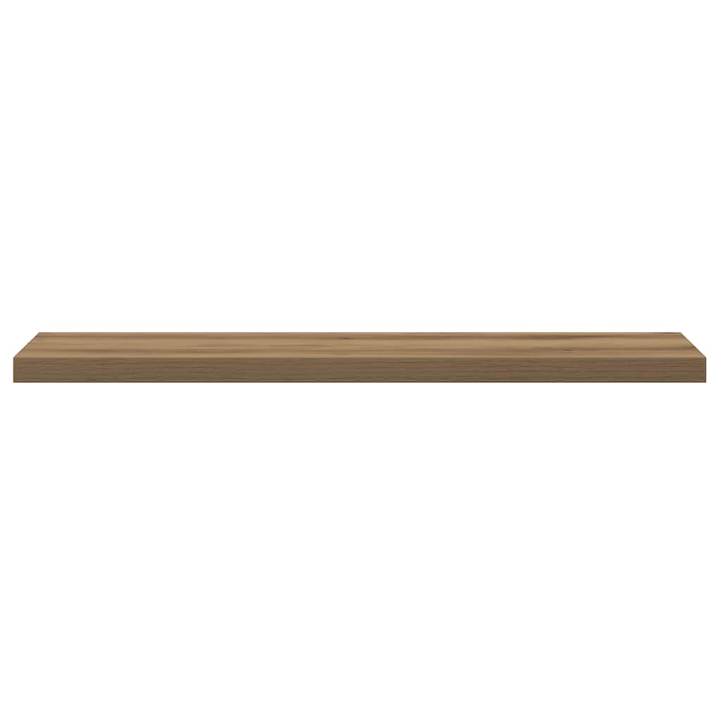 vidaXL Wandregale 4 Stk. Artisan-Eiche 40x20x1,5 cm Holzwerkstoff