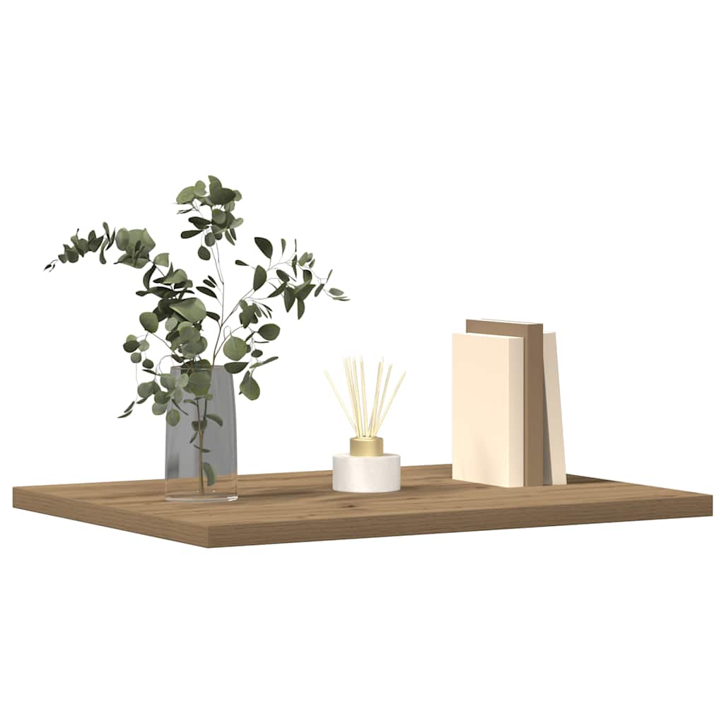 vidaXL Regalböden 4 Stk. Artisan-Eiche 40x30x1,5 cm Holzwerkstoff