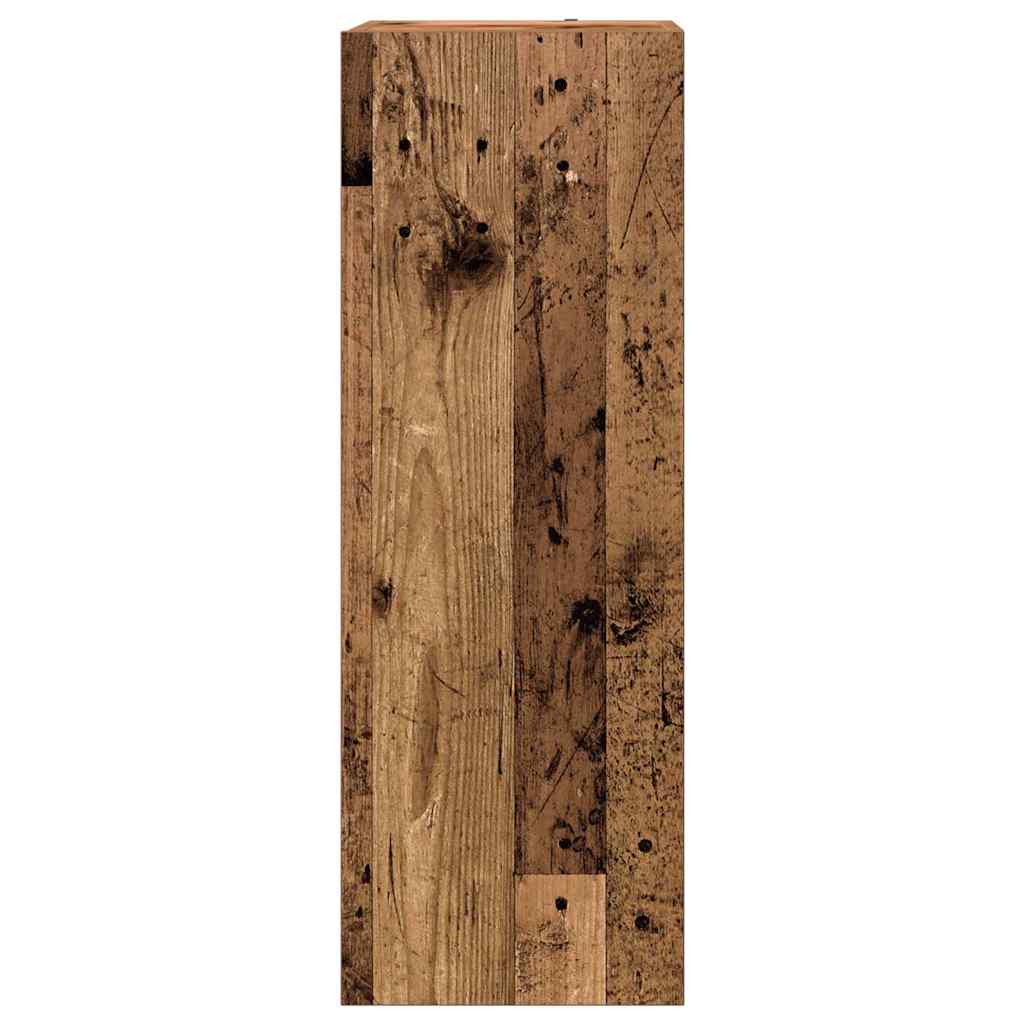 vidaXL TV-Schränke 2 Stk. Altholz-Optik 30,5x30x90 cm Holzwerkstoff