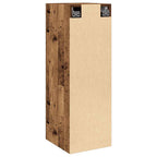 vidaXL TV-Schränke 2 Stk. Altholz-Optik 30,5x30x90 cm Holzwerkstoff