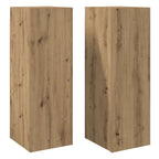 vidaXL TV-Schränke 2 Stk. Artisan-Eiche 30,5x30x90 cm Holzwerkstoff