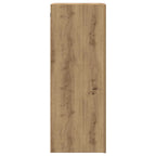 vidaXL TV-Schränke 2 Stk. Artisan-Eiche 30,5x30x90 cm Holzwerkstoff