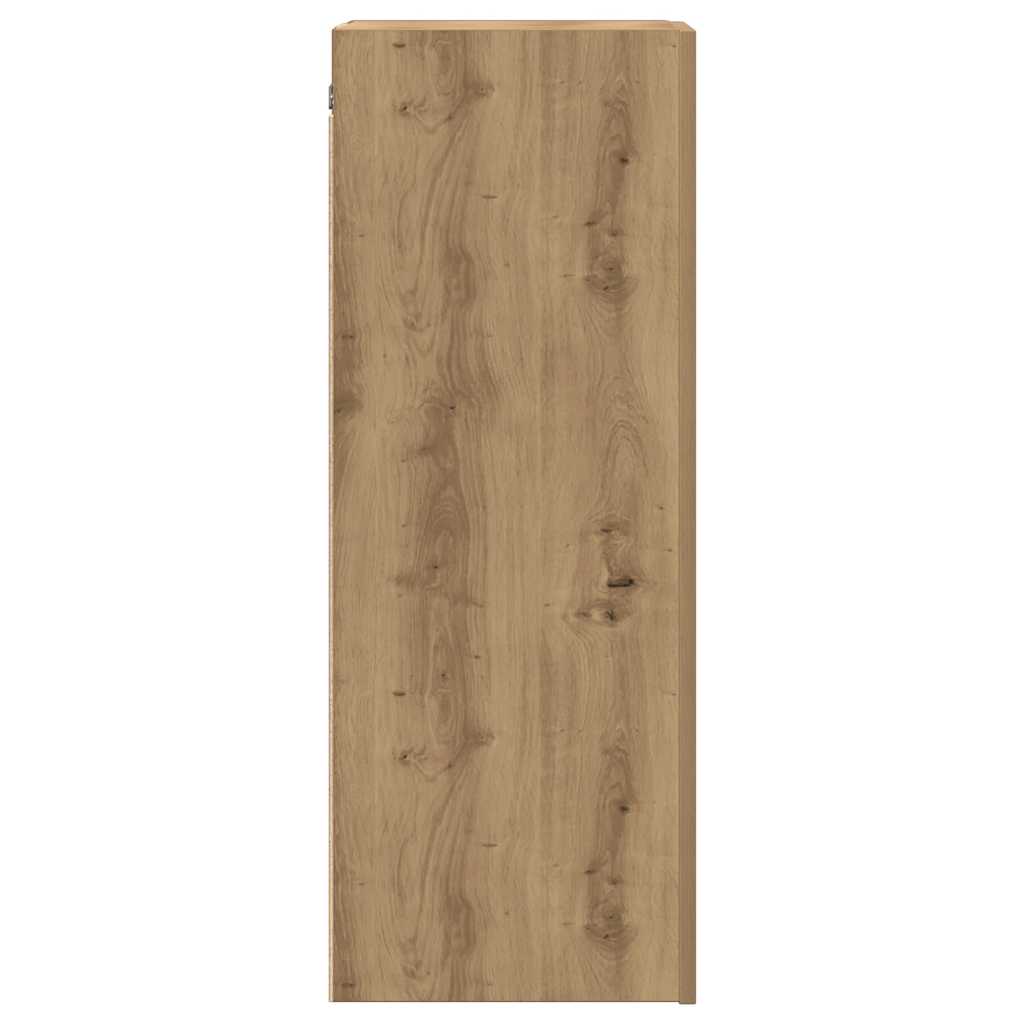 vidaXL TV-Schränke 2 Stk. Artisan-Eiche 30,5x30x90 cm Holzwerkstoff
