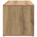 vidaXL Schuhbank Artisan-Eiche 105x35x35 cm Holzwerkstoff