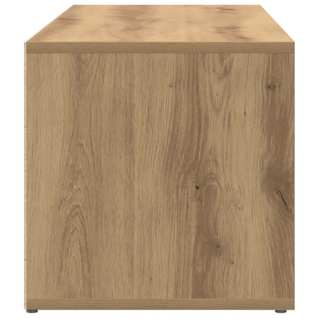 vidaXL Schuhbank Artisan-Eiche 105x35x35 cm Holzwerkstoff