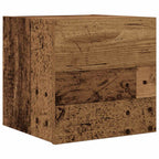 vidaXL TV-Wandschrank Altholz-Optik 30,5x30x30 cm
