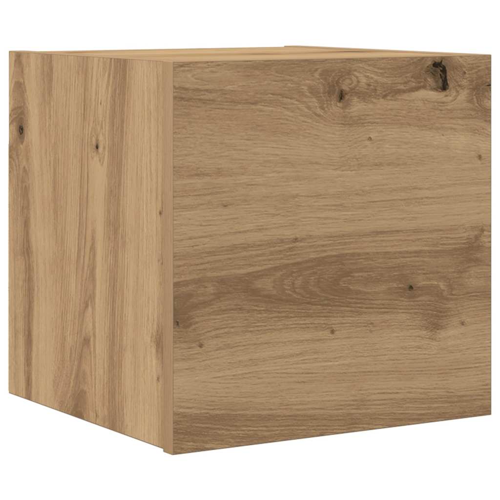 vidaXL TV-Wandschrank Artisan-Eiche 30,5x30x30 cm