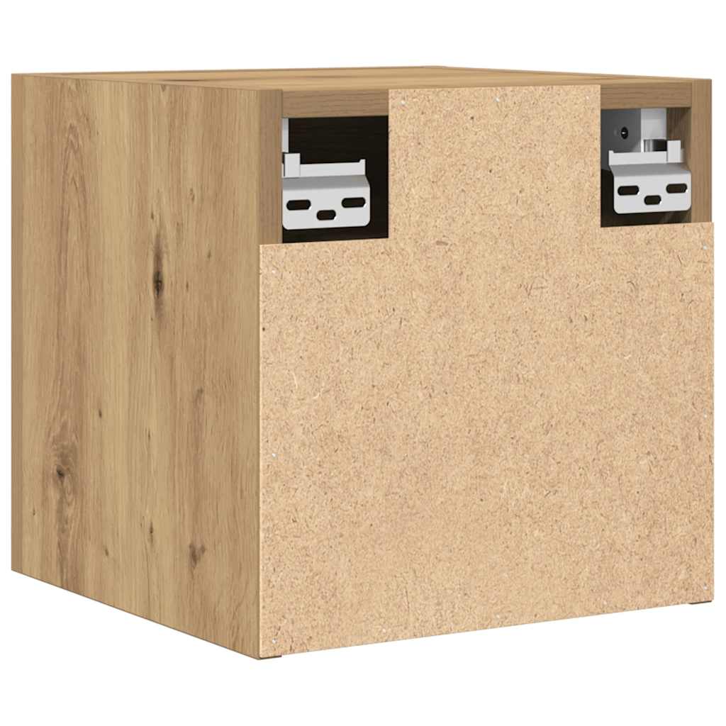 vidaXL TV-Wandschrank Artisan-Eiche 30,5x30x30 cm
