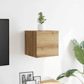 vidaXL TV-Wandschrank Artisan-Eiche 30,5x30x30 cm