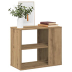 vidaXL Beistellschrank Artisan-Eiche 60x30x50 cm Holzwerkstoff