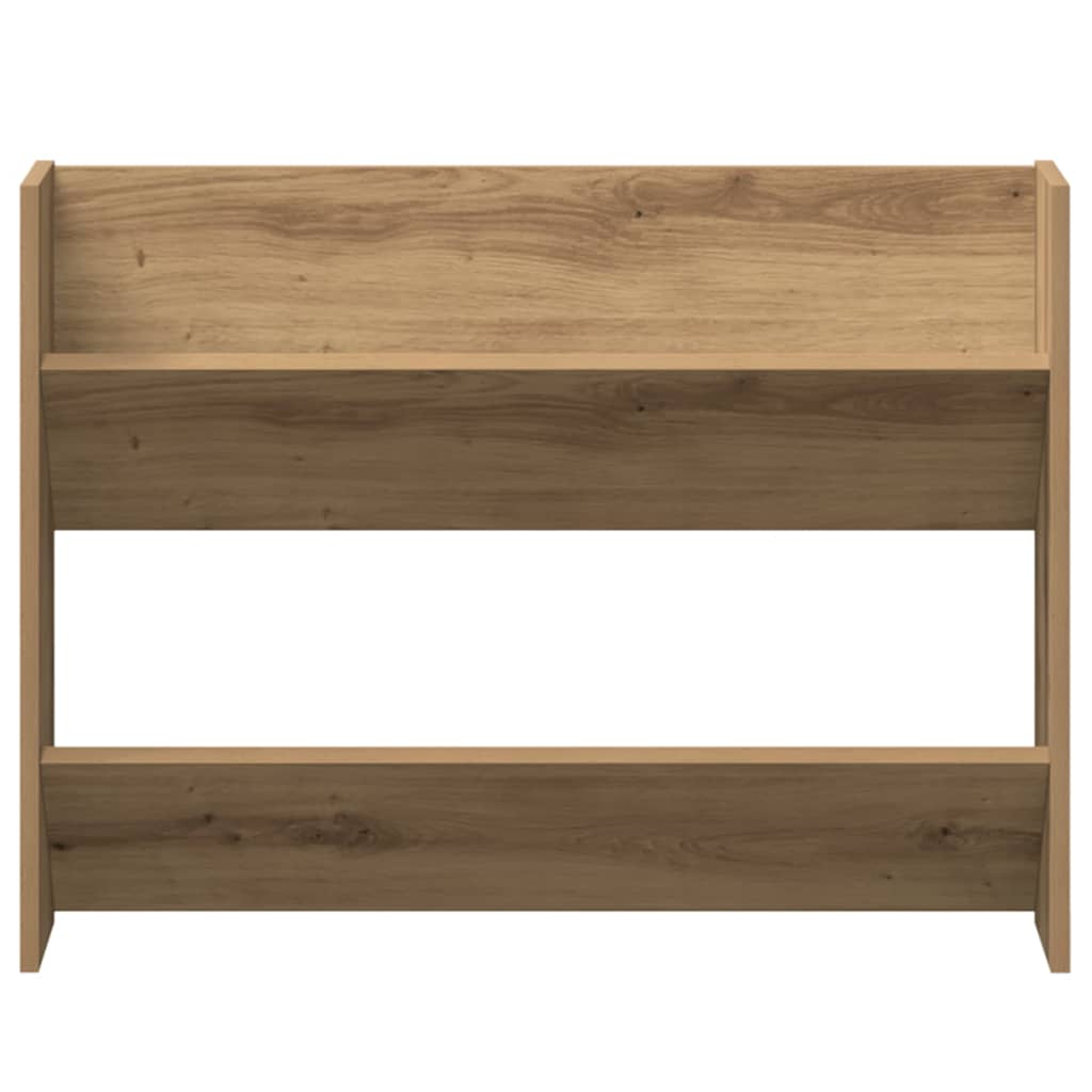 vidaXL Wand-Schuhregal Artisan-Eiche 80x18x60 cm Holzwerkstoff