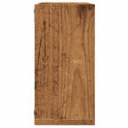 vidaXL Würfel-Wandregale 2 Stk. Altholz-Optik 30x15x30 Holzwerkstoff