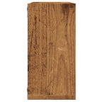 vidaXL Würfel-Wandregale 4 Stk. Altholz-Optik 30x15x30 Holzwerkstoff