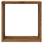 vidaXL Würfel-Wandregale 6 Stk. Altholz-Optik 30x15x30 Holzwerkstoff