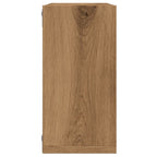 vidaXL Würfel-Wandregale 4 Stk. Artisan-Eiche 30x15x30 Holzwerkstoff