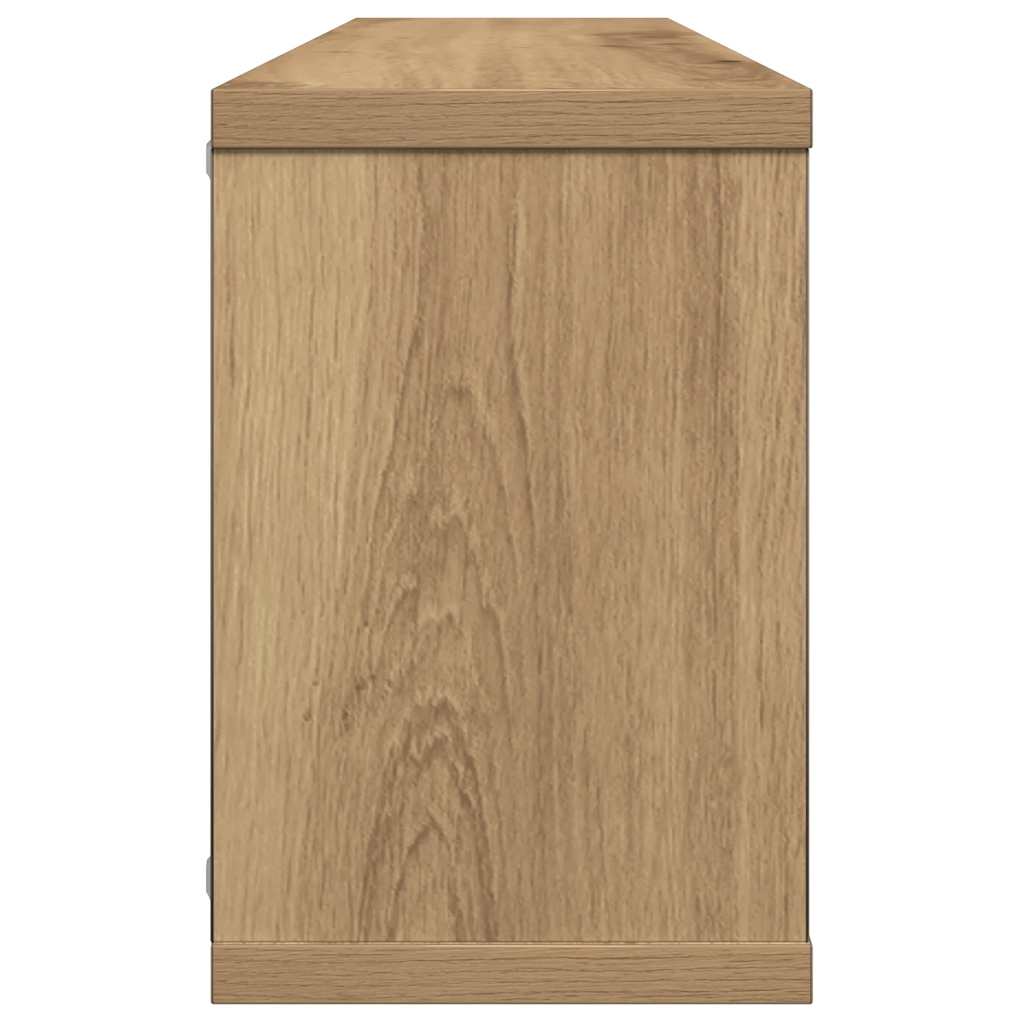 vidaXL Wandregale 6 Stk. Artisan-Eiche 60x15x23 cm Holzwerkstoff