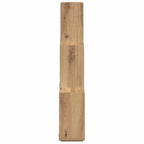 vidaXL Würfelregal Artisan-Eiche 78x15x93 cm Holzwerkstoff
