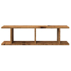 vidaXL Wandregale 2 Stk. Altholz-Optik 75x18x20 cm Holzwerkstoff
