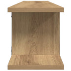 vidaXL Wandregale 2 Stk. Artisan-Eiche 75x18x20 cm Holzwerkstoff