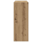 vidaXL Konsolentisch Artisan-Eiche 78x30x80 cm Holzwerkstoff
