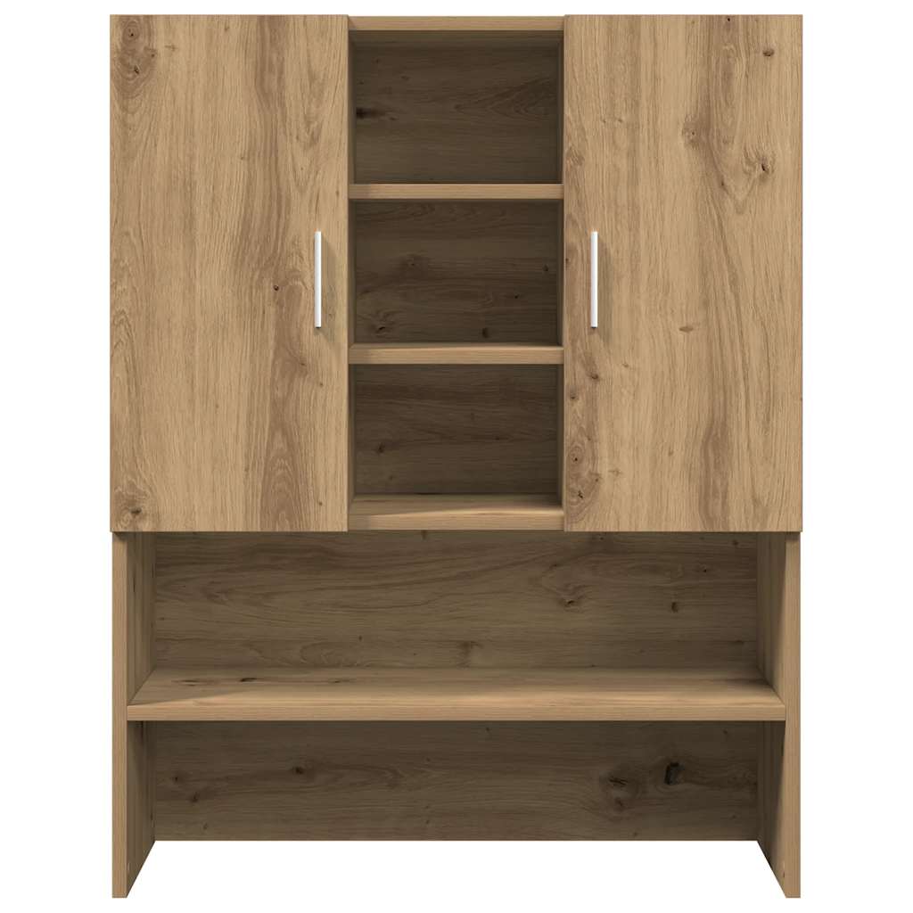 vidaXL Waschmaschinenschrank Artisan-Eiche 70,5x25,5x90 cm