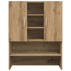 vidaXL Waschmaschinenschrank Artisan-Eiche 70,5x25,5x90 cm