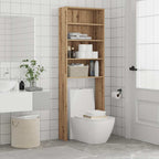 vidaXL Waschmaschinenregal Artisan-Eiche 64x24x190 cm