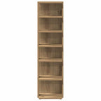 vidaXL Schuhschränke 2 Stk. Artisan-Eiche 28x27x102 cm Holzwerkstoff