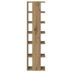 vidaXL Schuhschränke 2 Stk. Artisan-Eiche 28x27x102 cm Holzwerkstoff
