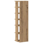 vidaXL Schuhschränke 2 Stk. Artisan-Eiche 28x27x102 cm Holzwerkstoff