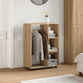 vidaXL Kleiderständer Artisan-Eiche 80x40x110 cm Holzwerkstoff