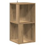 vidaXL Eckregal Artisan-Eiche 33x33x67 cm Holzwerkstoff