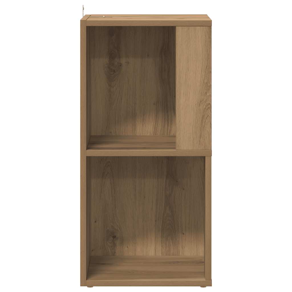 vidaXL Eckregal Artisan-Eiche 33x33x67 cm Holzwerkstoff