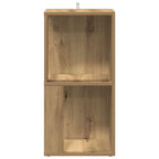 vidaXL Eckregal Artisan-Eiche 33x33x67 cm Holzwerkstoff