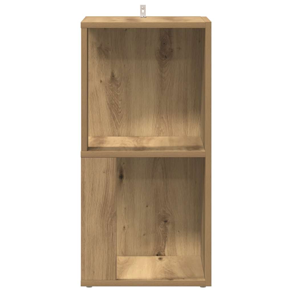 vidaXL Eckregal Artisan-Eiche 33x33x67 cm Holzwerkstoff
