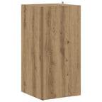 vidaXL Eckregal Artisan-Eiche 33x33x67 cm Holzwerkstoff