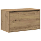 vidaXL Flurbank 80x40x45 cm Artisan-Eiche Holzwerkstoff