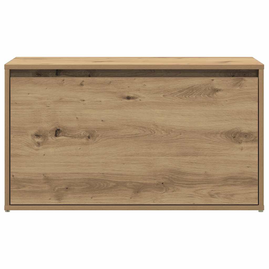 vidaXL Flurbank 80x40x45 cm Artisan-Eiche Holzwerkstoff
