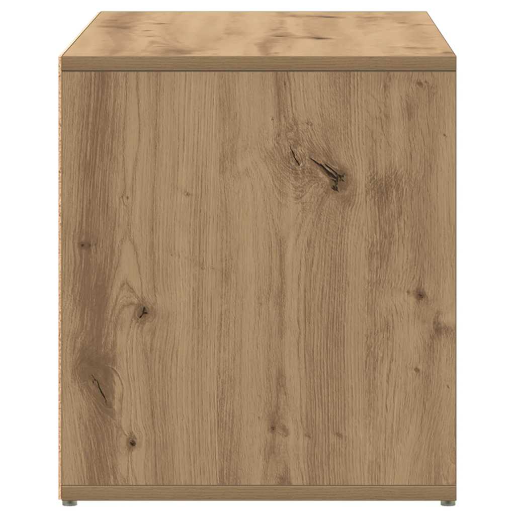 vidaXL Flurbank 80x40x45 cm Artisan-Eiche Holzwerkstoff