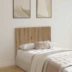 vidaXL Kopfteil Artisan-Eiche 120x1,5x80 cm Holzwerkstoff