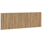 vidaXL Kopfteil Wandmontage Artisan-Eiche 240x1,5x80 cm Holzwerkstoff