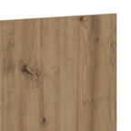vidaXL Kopfteil Wandmontage Artisan-Eiche 240x1,5x80 cm Holzwerkstoff