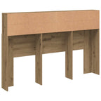 vidaXL Kopfteil mit Stauraum Artisan-Eiche 160x19x103,5 cm